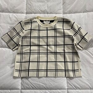 Club Monaco Printed Tee Size Small